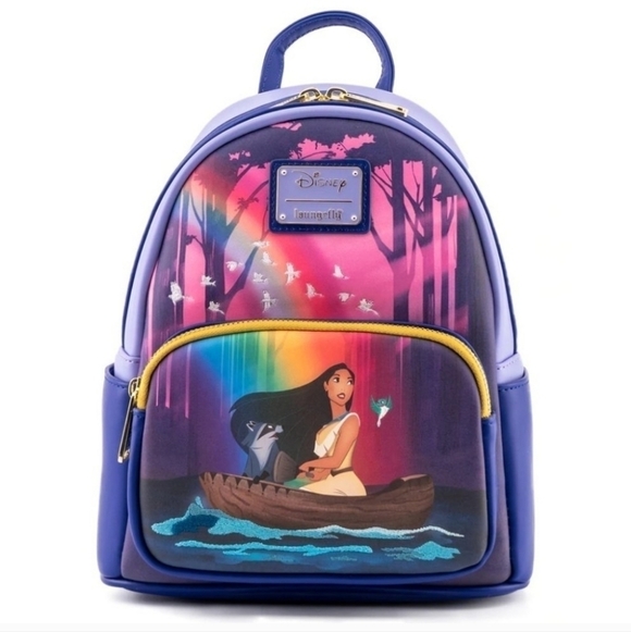 Loungefly Pocahontas Just Around The River Bend Disney Backpack
